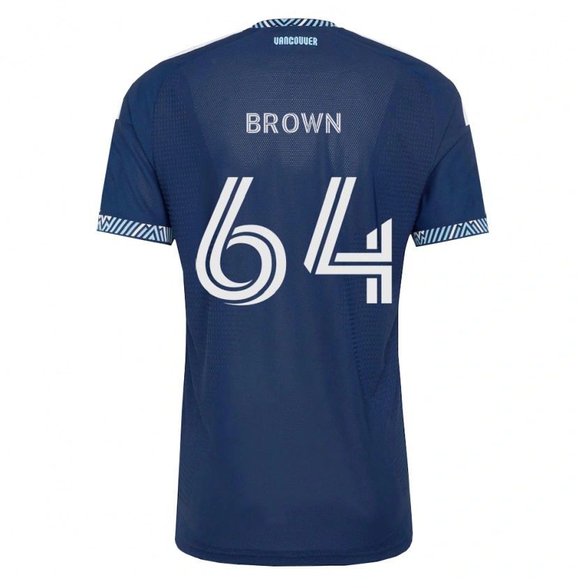 Danxen Heren Tyler Brown #64 Diep Blauw Wit Uitshirt Uittenue 2026/27 T-Shirt België
