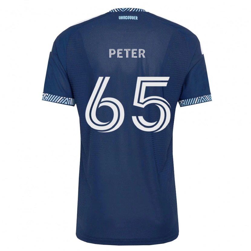 Danxen Heren Anyole Peter #65 Diep Blauw Wit Uitshirt Uittenue 2026/27 T-Shirt België