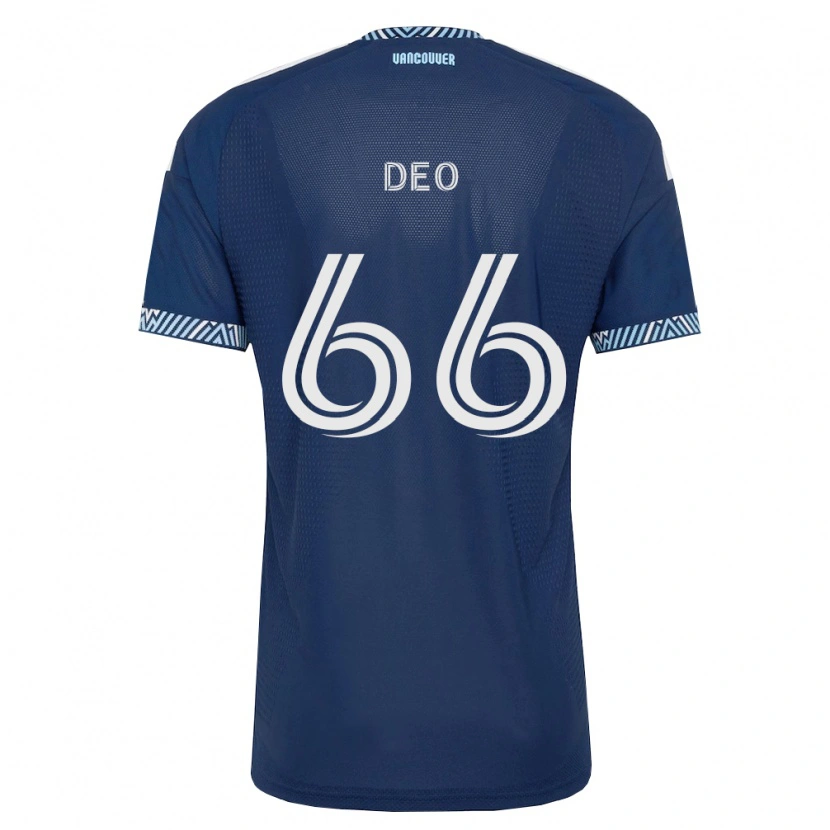 Danxen Heren Sahil Deo #66 Diep Blauw Wit Uitshirt Uittenue 2026/27 T-Shirt België