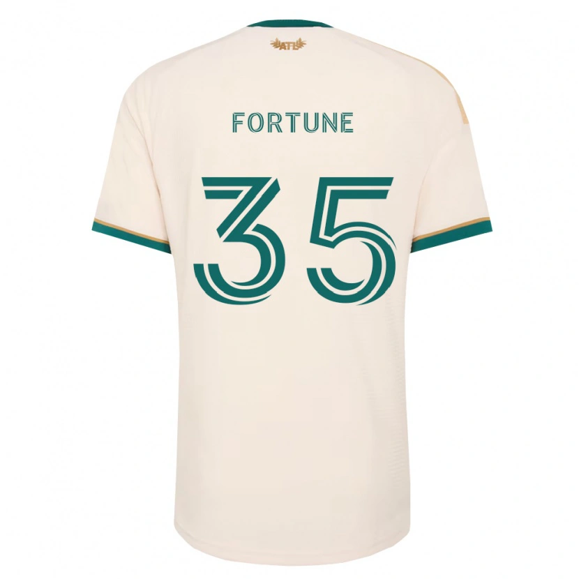 Danxen Heren Ajani Fortune #35 Champagne Groen Uitshirt Uittenue 2026/27 T-Shirt België