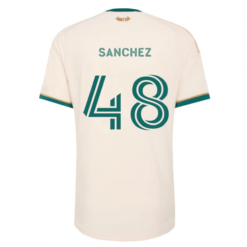 Danxen Heren Cooper Sanchez #48 Champagne Groen Uitshirt Uittenue 2026/27 T-Shirt België