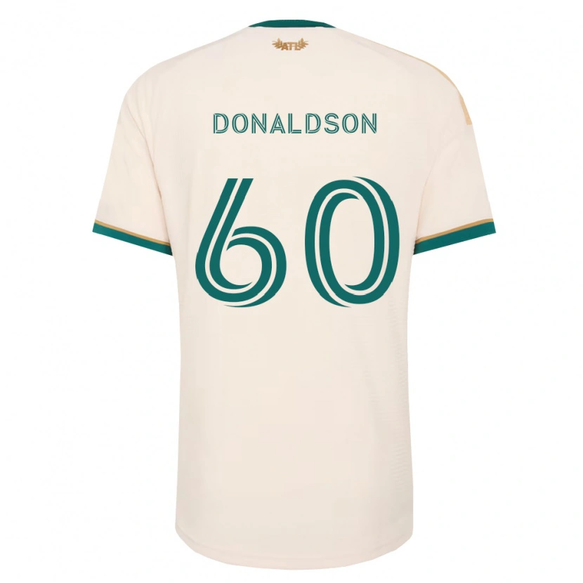 Danxen Heren James Donaldson #60 Champagne Groen Uitshirt Uittenue 2026/27 T-Shirt België