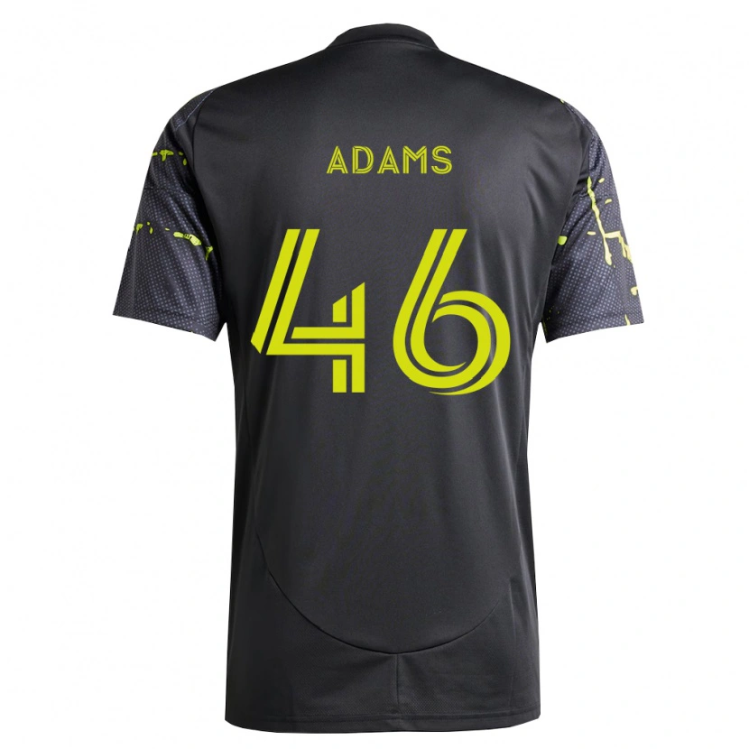 Danxen Heren Chase Adams #46 Fluorescerend Geel Zwart Uitshirt Uittenue 2026/27 T-Shirt België