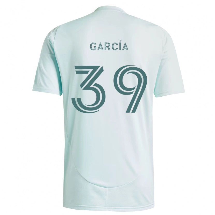 Danxen Heren Luis García #39 Wit Lichtgroen Uitshirt Uittenue 2026/27 T-Shirt België