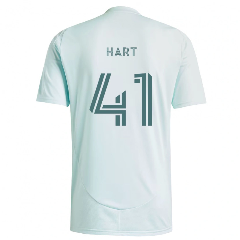 Danxen Heren Victor Hart #41 Wit Lichtgroen Uitshirt Uittenue 2026/27 T-Shirt België