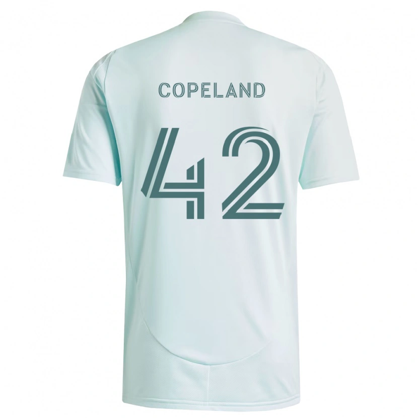 Danxen Heren Josh Copeland #42 Wit Lichtgroen Uitshirt Uittenue 2026/27 T-Shirt België