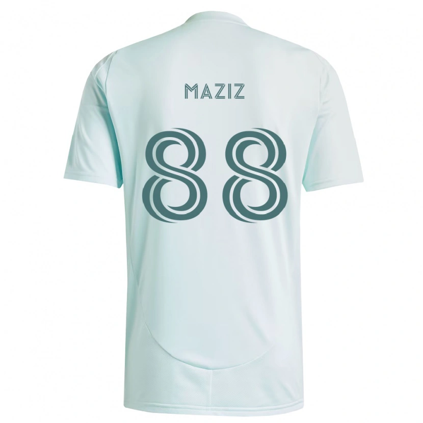Danxen Heren Youssef Maziz #88 Wit Lichtgroen Uitshirt Uittenue 2026/27 T-Shirt België