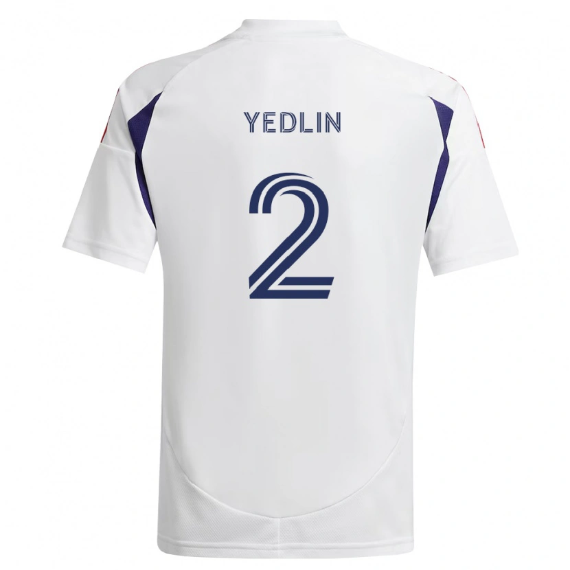 Danxen Heren Deandre Yedlin #2 Koninklijk Blauw Rood Bruin Uitshirt Uittenue 2026/27 T-Shirt België