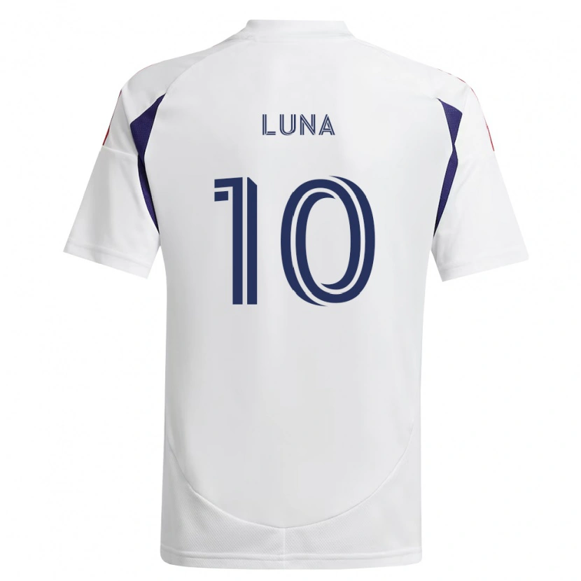 Danxen Heren Diego Luna #10 Koninklijk Blauw Rood Bruin Uitshirt Uittenue 2026/27 T-Shirt België