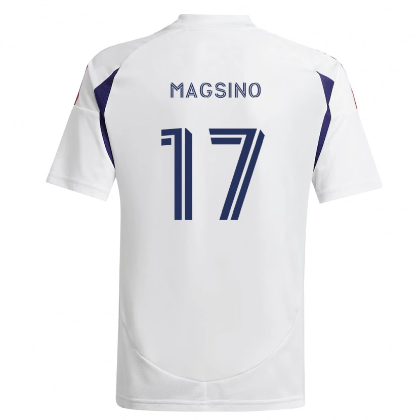 Danxen Heren Reignen Magsino #17 Koninklijk Blauw Rood Bruin Uitshirt Uittenue 2026/27 T-Shirt België