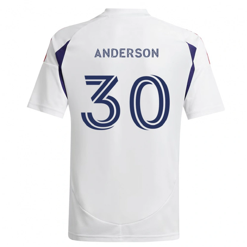 Danxen Heren Owen Anderson #30 Koninklijk Blauw Rood Bruin Uitshirt Uittenue 2026/27 T-Shirt België