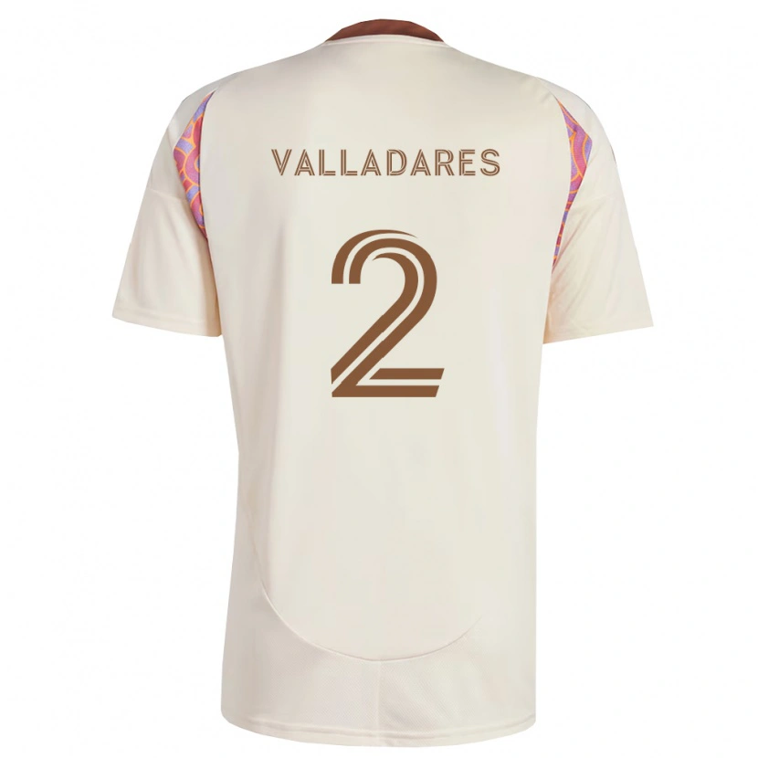 Danxen Heren Edenilson Valladares #2 Off-White Roze Uitshirt Uittenue 2026/27 T-Shirt België