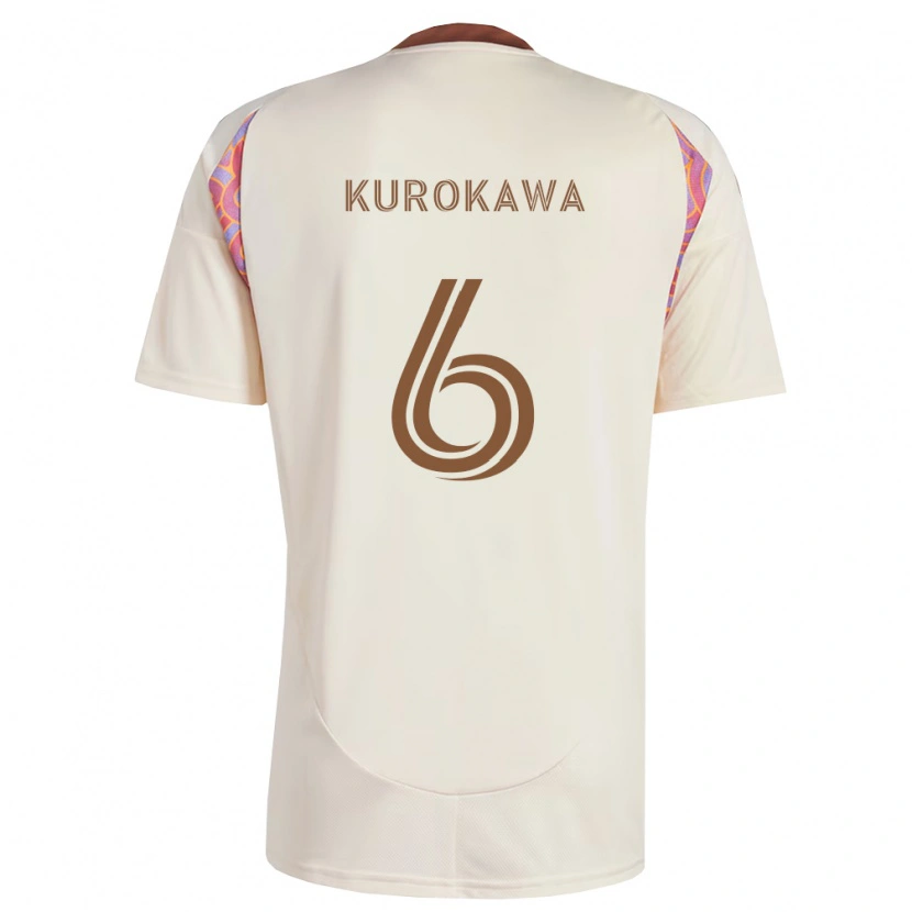 Danxen Heren Keisuke Kurokawa #6 Off-White Roze Uitshirt Uittenue 2026/27 T-Shirt België