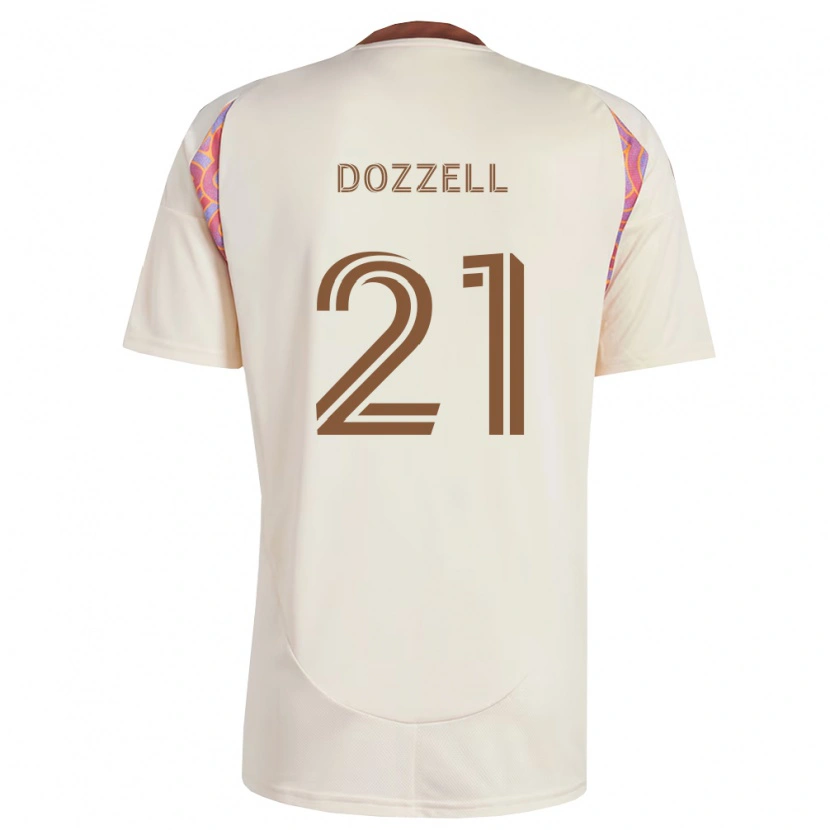 Danxen Heren Andre Dozzell #21 Off-White Roze Uitshirt Uittenue 2026/27 T-Shirt België