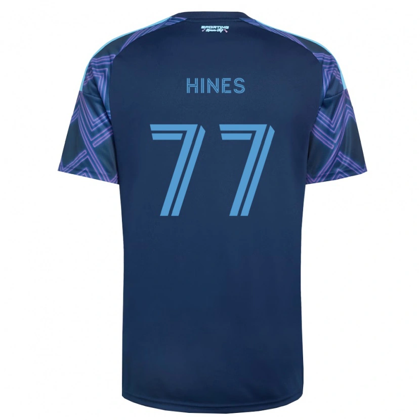 Danxen Heren Kashan Hines #77 Koninklijk Blauw Paars Uitshirt Uittenue 2026/27 T-Shirt België