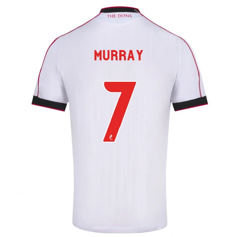Danxen Heren Phoebe Murray #7 Zwart Rood Wit Uitshirt Uittenue 2026/27 T-Shirt België
