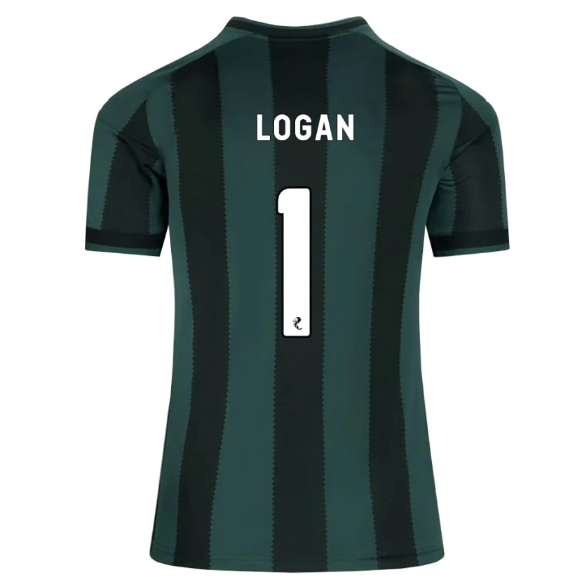 Danxen Heren Chloe Logan #1 Donkerleigrijs Zwart Uitshirt Uittenue 2026/27 T-Shirt België