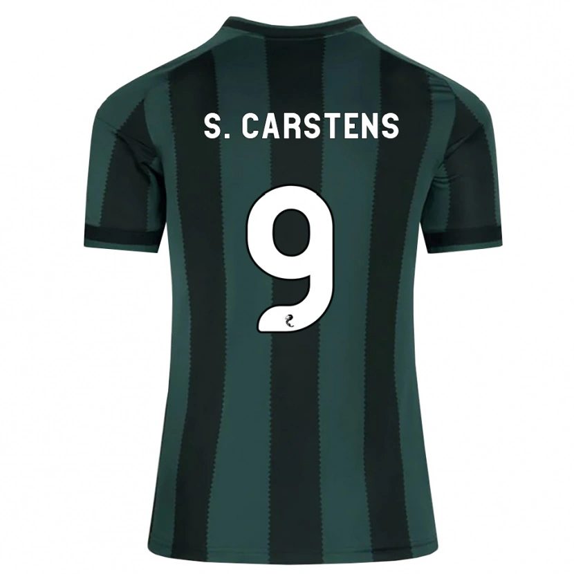 Danxen Heren Signe Carstens #9 Donkerleigrijs Zwart Uitshirt Uittenue 2026/27 T-Shirt België