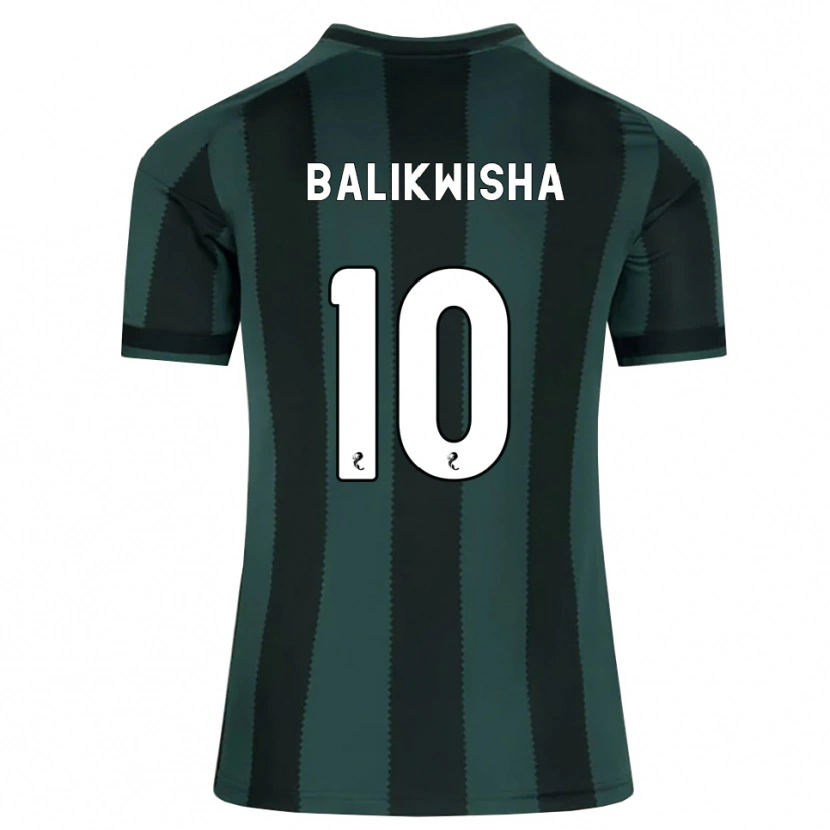 Danxen Heren Michel-Ange Balikwisha #10 Donkerleigrijs Zwart Uitshirt Uittenue 2026/27 T-Shirt België