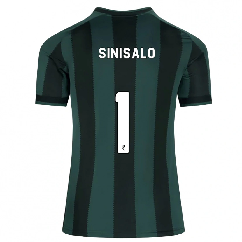 Danxen Heren Viljami Sinisalo #1 Donkerleigrijs Zwart Uitshirt Uittenue 2026/27 T-Shirt België