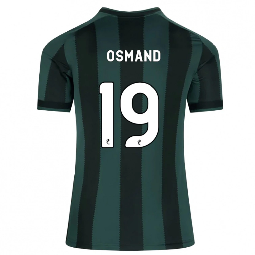 Danxen Heren Callum Osmand #19 Donkerleigrijs Zwart Uitshirt Uittenue 2026/27 T-Shirt België