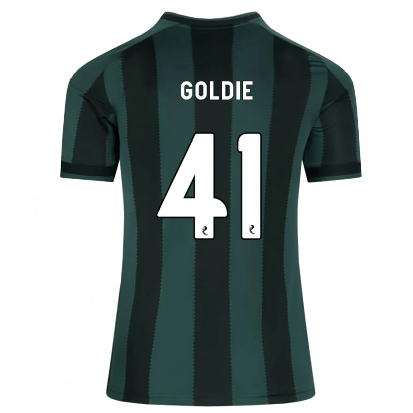 Danxen Heren Clare Goldie #41 Donkerleigrijs Zwart Uitshirt Uittenue 2026/27 T-Shirt België