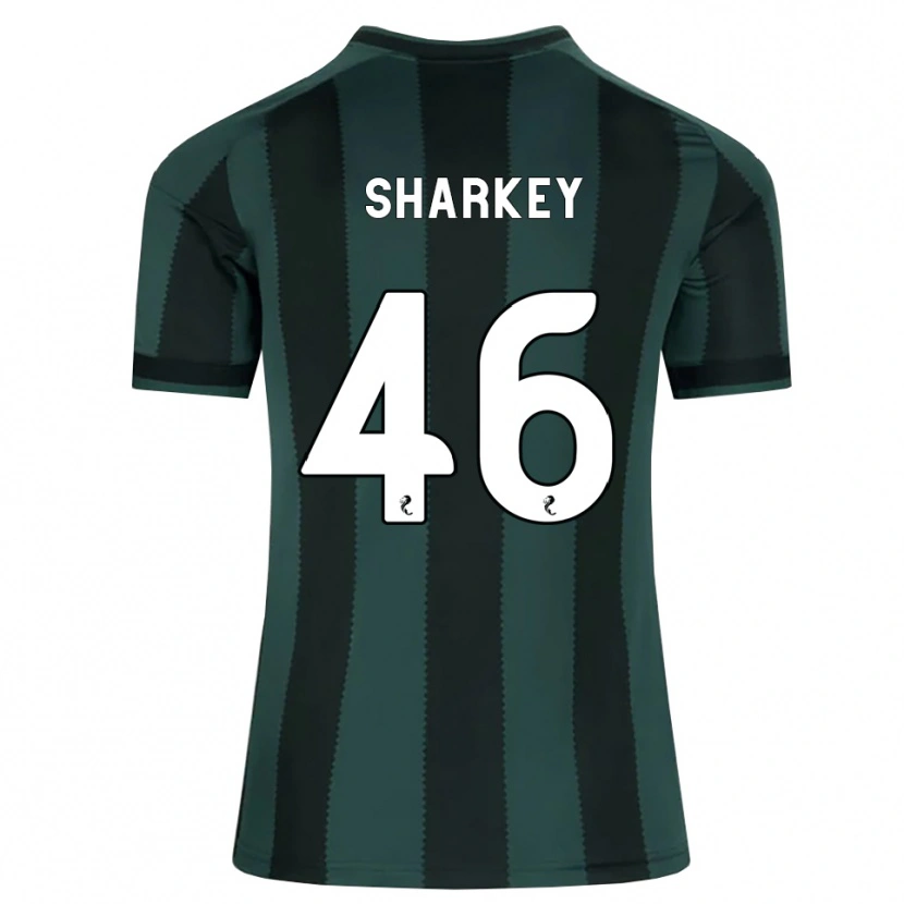 Danxen Heren Amy Sharkey #46 Donkerleigrijs Zwart Uitshirt Uittenue 2026/27 T-Shirt België