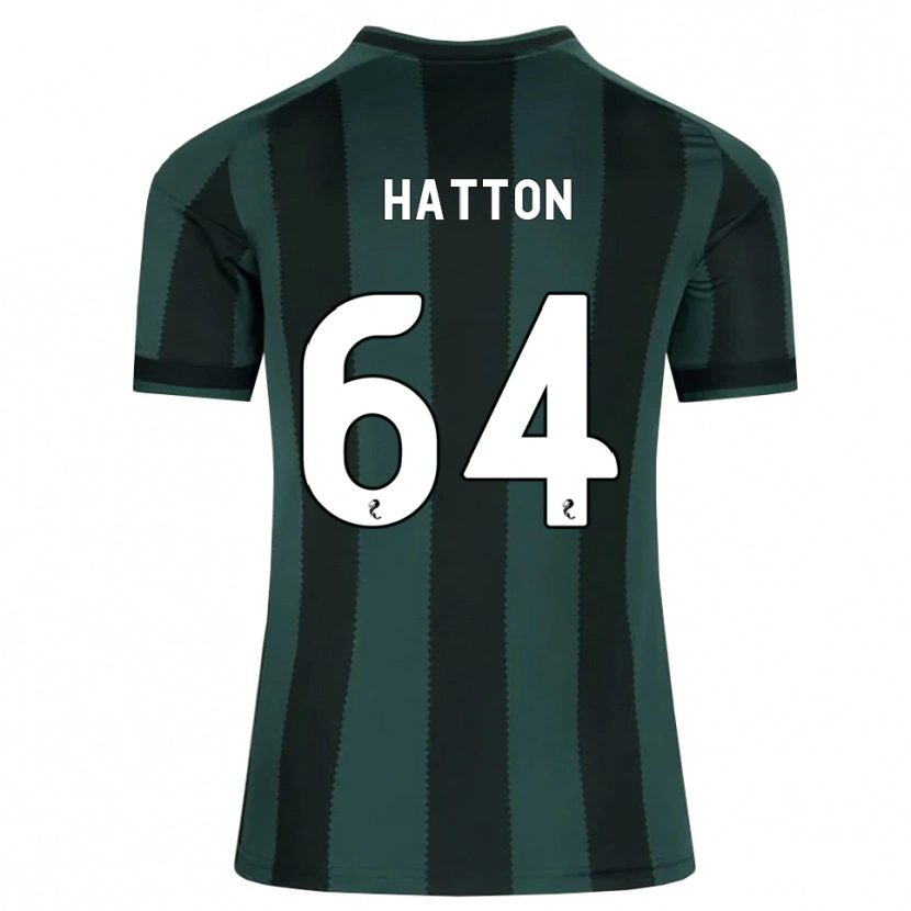 Danxen Heren Thomas Hatton #64 Donkerleigrijs Zwart Uitshirt Uittenue 2026/27 T-Shirt België