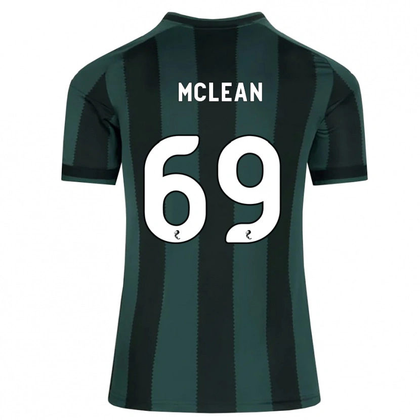 Danxen Heren Kai Mclean #69 Donkerleigrijs Zwart Uitshirt Uittenue 2026/27 T-Shirt België