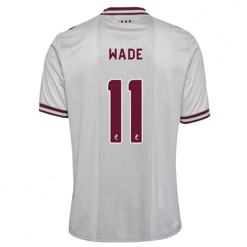 Danxen Heren Lauren Wade #11 Wit Bordeauxrood Uitshirt Uittenue 2026/27 T-Shirt België