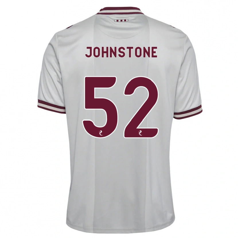 Danxen Heren Rachael Johnstone #52 Wit Bordeauxrood Uitshirt Uittenue 2026/27 T-Shirt België