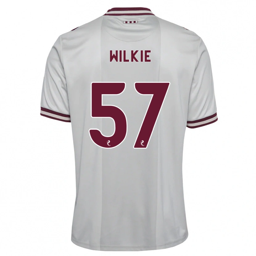 Danxen Heren Coupar Wilkie #57 Wit Bordeauxrood Uitshirt Uittenue 2026/27 T-Shirt België