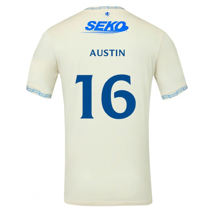 Danxen Heren Eilidh Austin #16 Diepblauw Wit Uitshirt Uittenue 2026/27 T-Shirt België