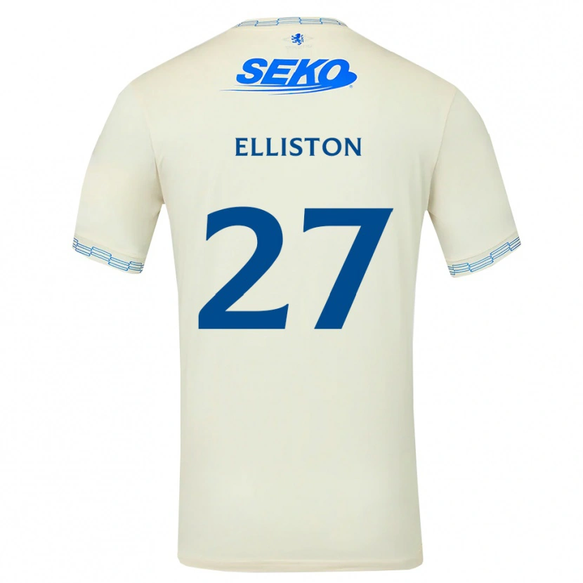 Danxen Heren Maddie Elliston #27 Diepblauw Wit Uitshirt Uittenue 2026/27 T-Shirt België