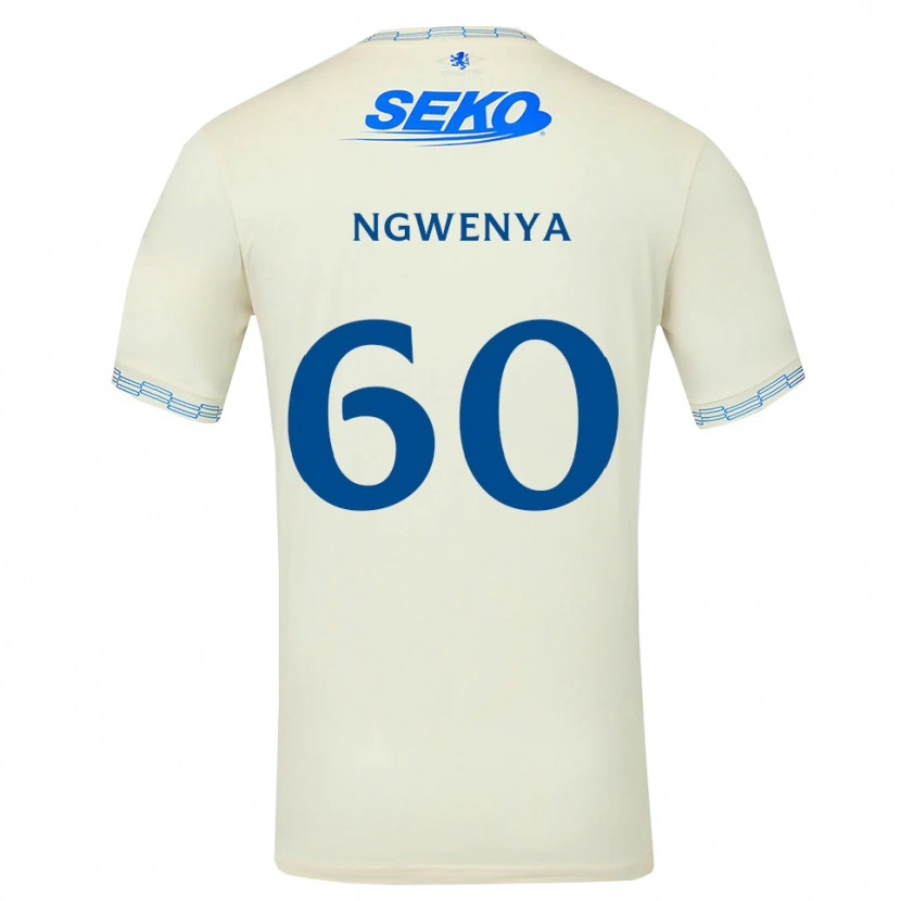 Danxen Heren Corey Ngwenya #60 Diepblauw Wit Uitshirt Uittenue 2026/27 T-Shirt België
