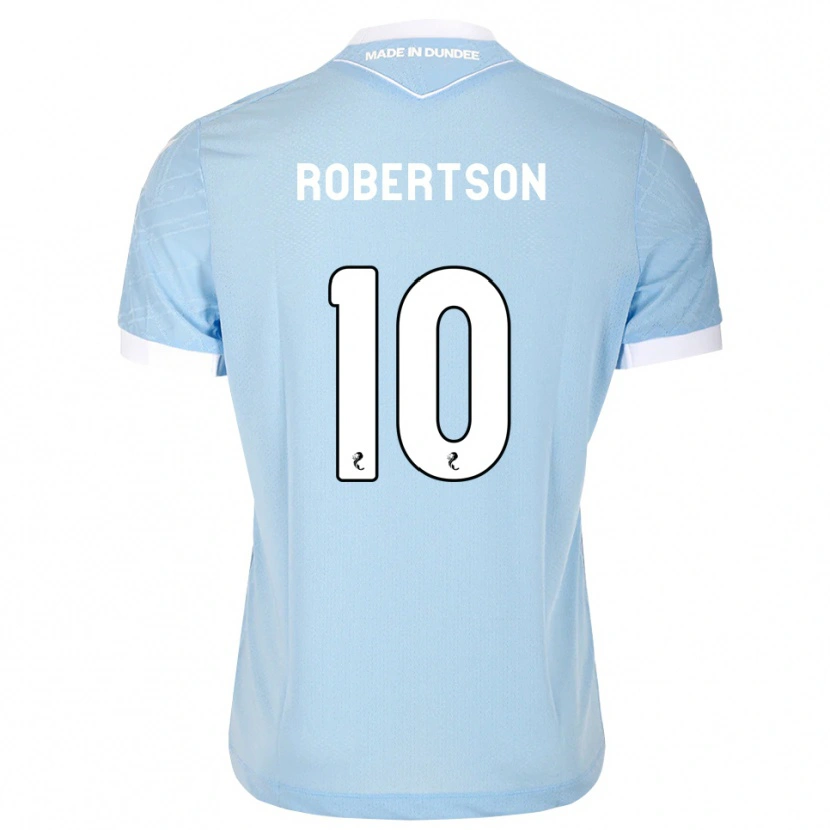 Danxen Heren Finlay Robertson #10 Lichthemelsblauw Wit Uitshirt Uittenue 2026/27 T-Shirt België