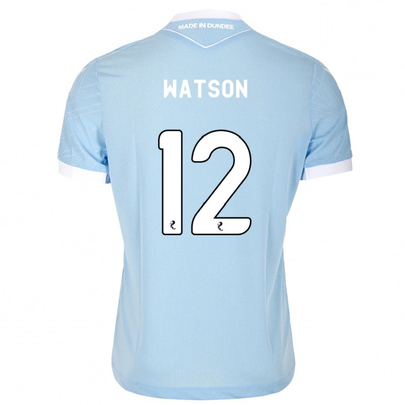 Danxen Heren Johnny Watson #12 Lichthemelsblauw Wit Uitshirt Uittenue 2026/27 T-Shirt België