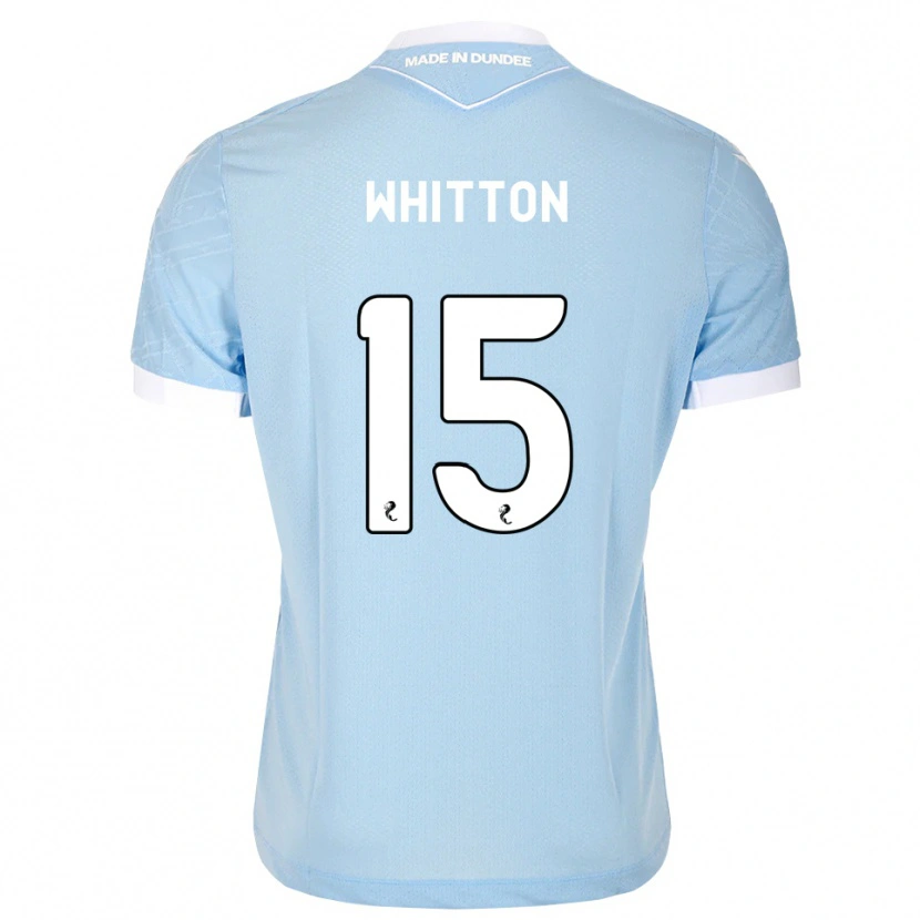 Danxen Heren Jamie Whitton #15 Lichthemelsblauw Wit Uitshirt Uittenue 2026/27 T-Shirt België
