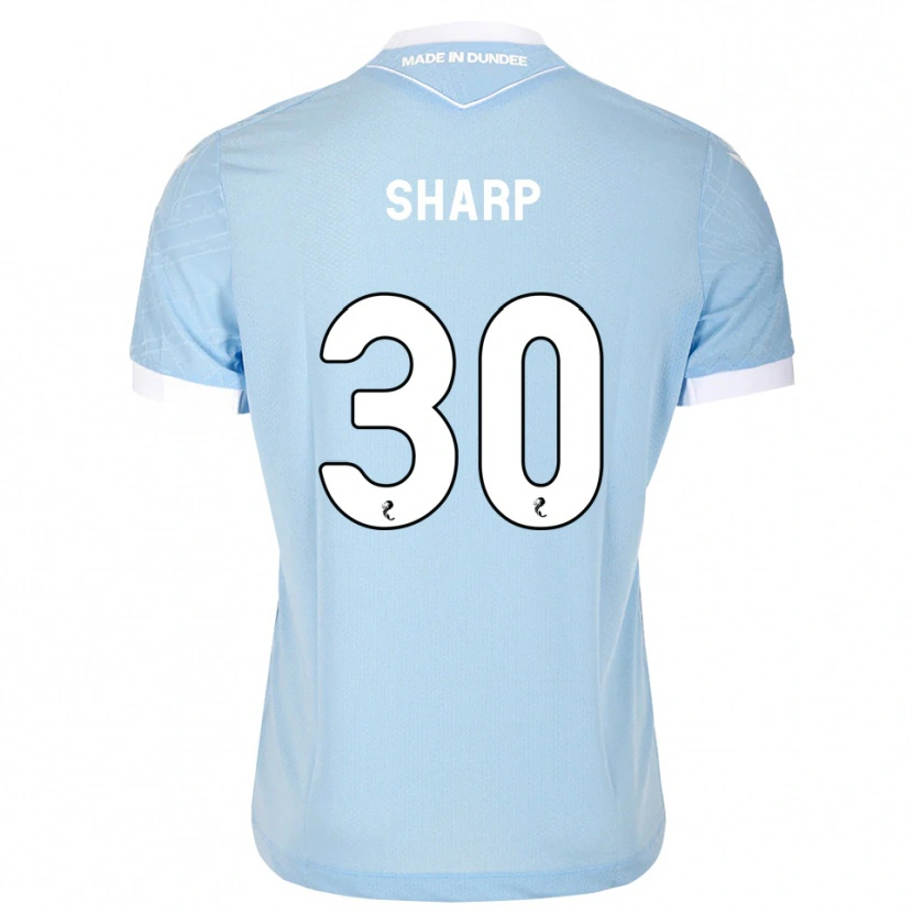 Danxen Heren Harry Sharp #30 Lichthemelsblauw Wit Uitshirt Uittenue 2026/27 T-Shirt België