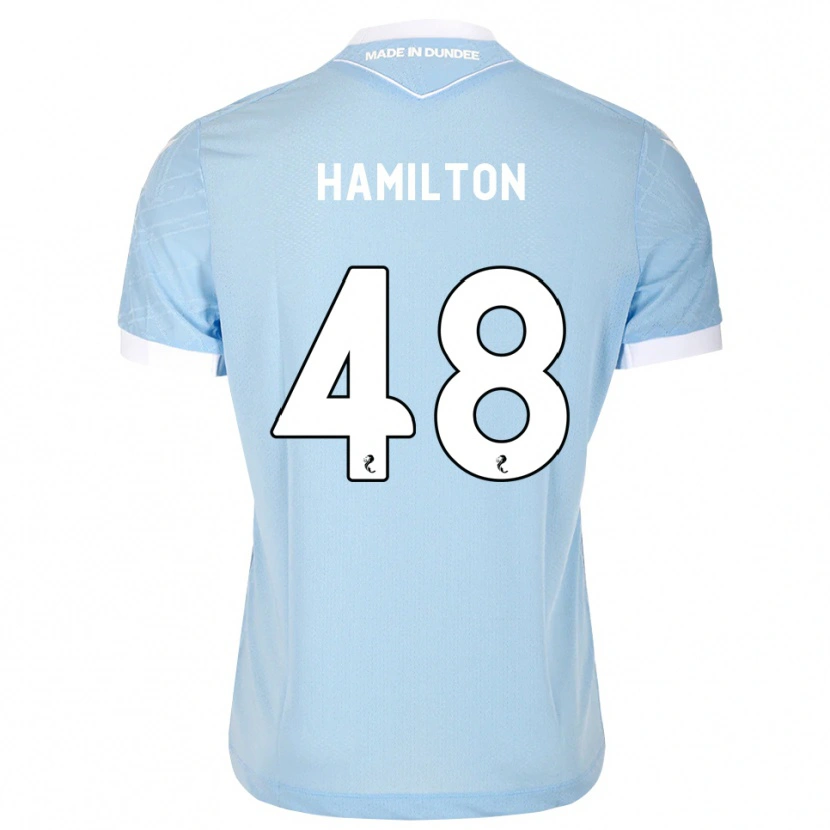 Danxen Heren Ethan Hamilton #48 Lichthemelsblauw Wit Uitshirt Uittenue 2026/27 T-Shirt België