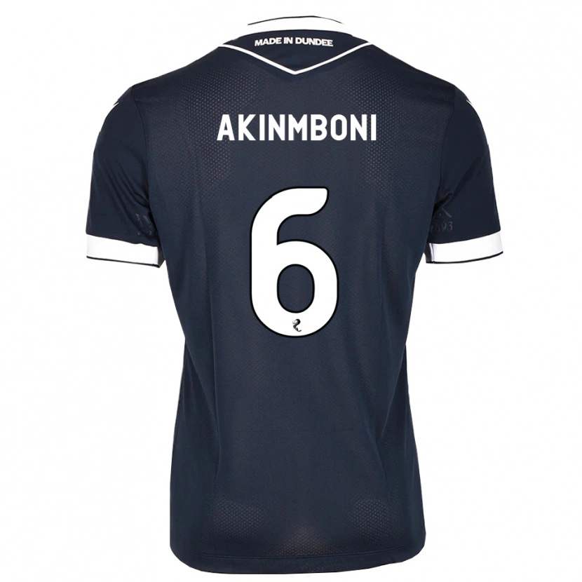 Danxen Heren Matai Akinmboni #6 Midnightblue Wit Thuisshirt Thuistenue 2026/27 T-Shirt België