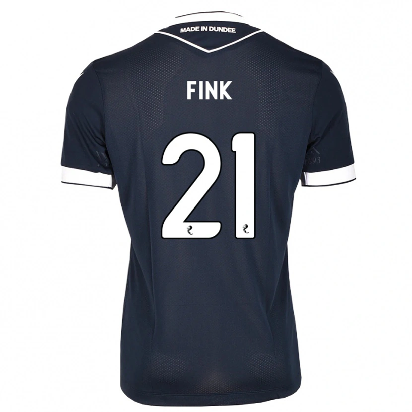 Danxen Heren Bradley Fink #21 Midnightblue Wit Thuisshirt Thuistenue 2026/27 T-Shirt België