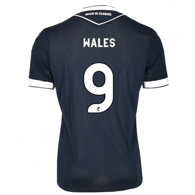 Danxen Heren Bobby Wales #9 Midnightblue Wit Thuisshirt Thuistenue 2026/27 T-Shirt België