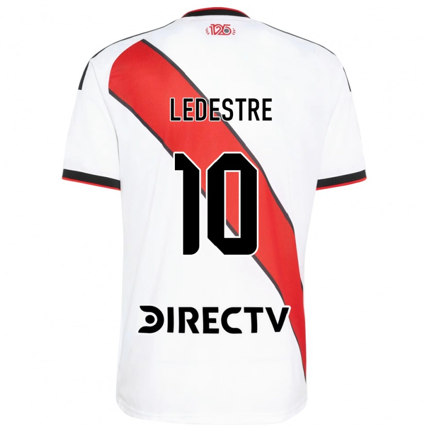 Danxen Dames Gianfranco Ledestre #10 Rood Wit Zwart Thuisshirt Thuistenue 2026/27 T-Shirt België