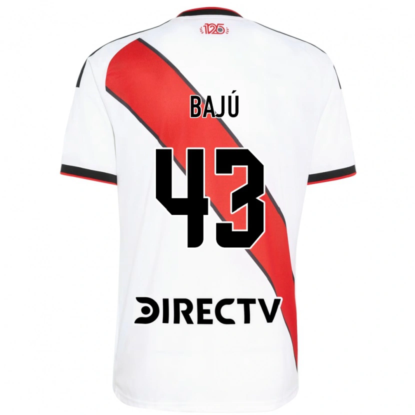 Danxen Dames Lisandro Bajú #43 Rood Wit Zwart Thuisshirt Thuistenue 2026/27 T-Shirt België