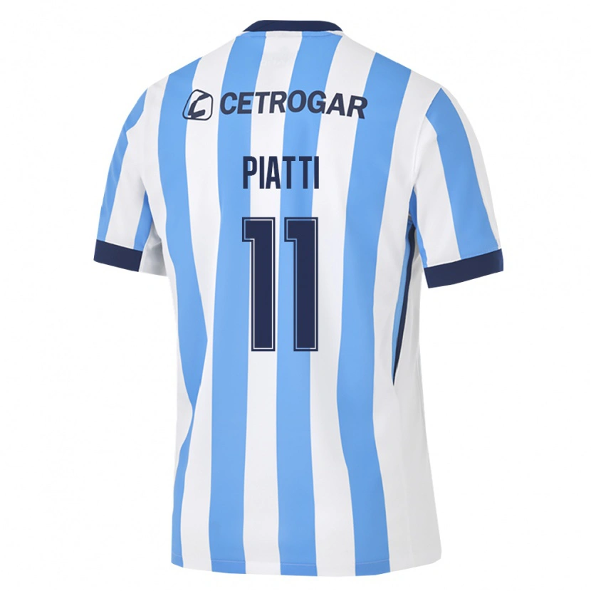 Danxen Dames Ignacio Piatti #11 Lichtblauw Wit Zwart Thuisshirt Thuistenue 2026/27 T-Shirt België