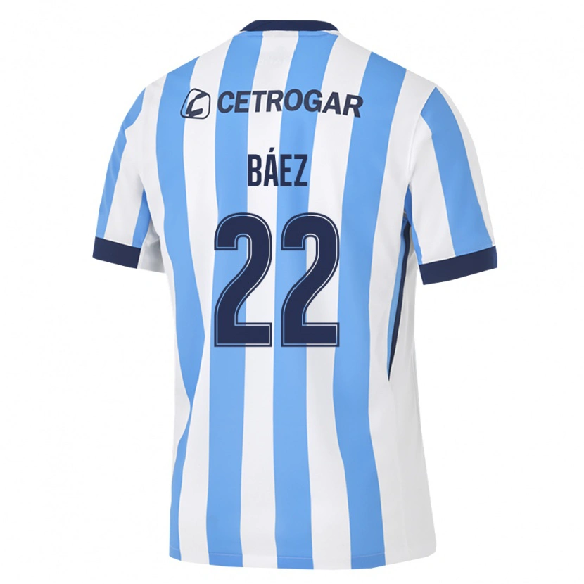 Danxen Dames Santino Báez #22 Lichtblauw Wit Zwart Thuisshirt Thuistenue 2026/27 T-Shirt België