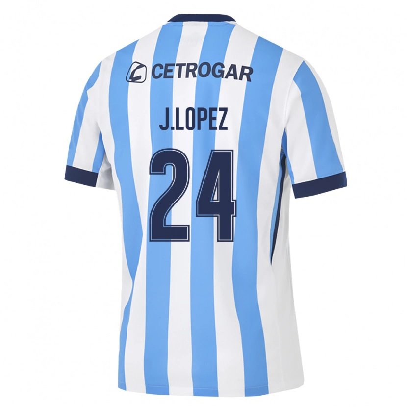 Danxen Dames Julian Lopez #24 Lichtblauw Wit Zwart Thuisshirt Thuistenue 2026/27 T-Shirt België