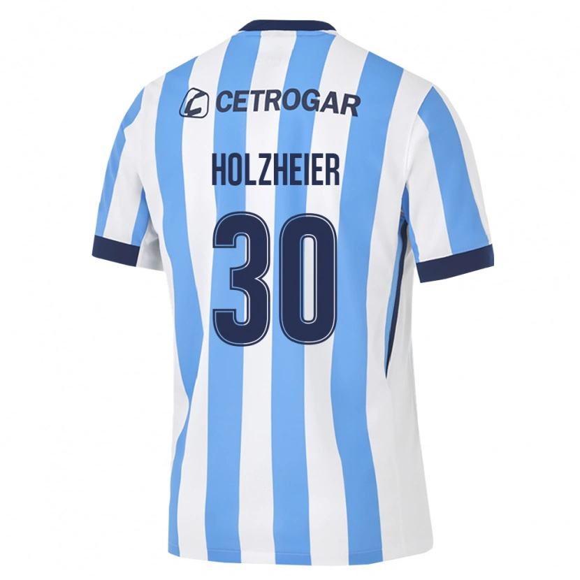 Danxen Dames Agostina Holzheier #30 Lichtblauw Wit Zwart Thuisshirt Thuistenue 2026/27 T-Shirt België