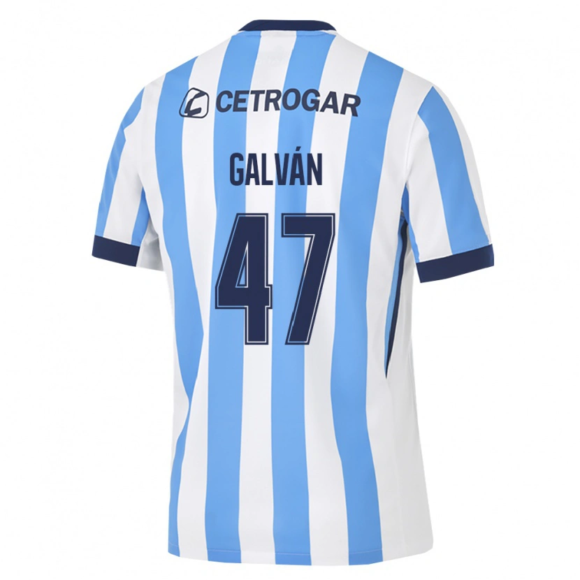 Danxen Dames Ignacio Galvan #47 Lichtblauw Wit Zwart Thuisshirt Thuistenue 2026/27 T-Shirt België